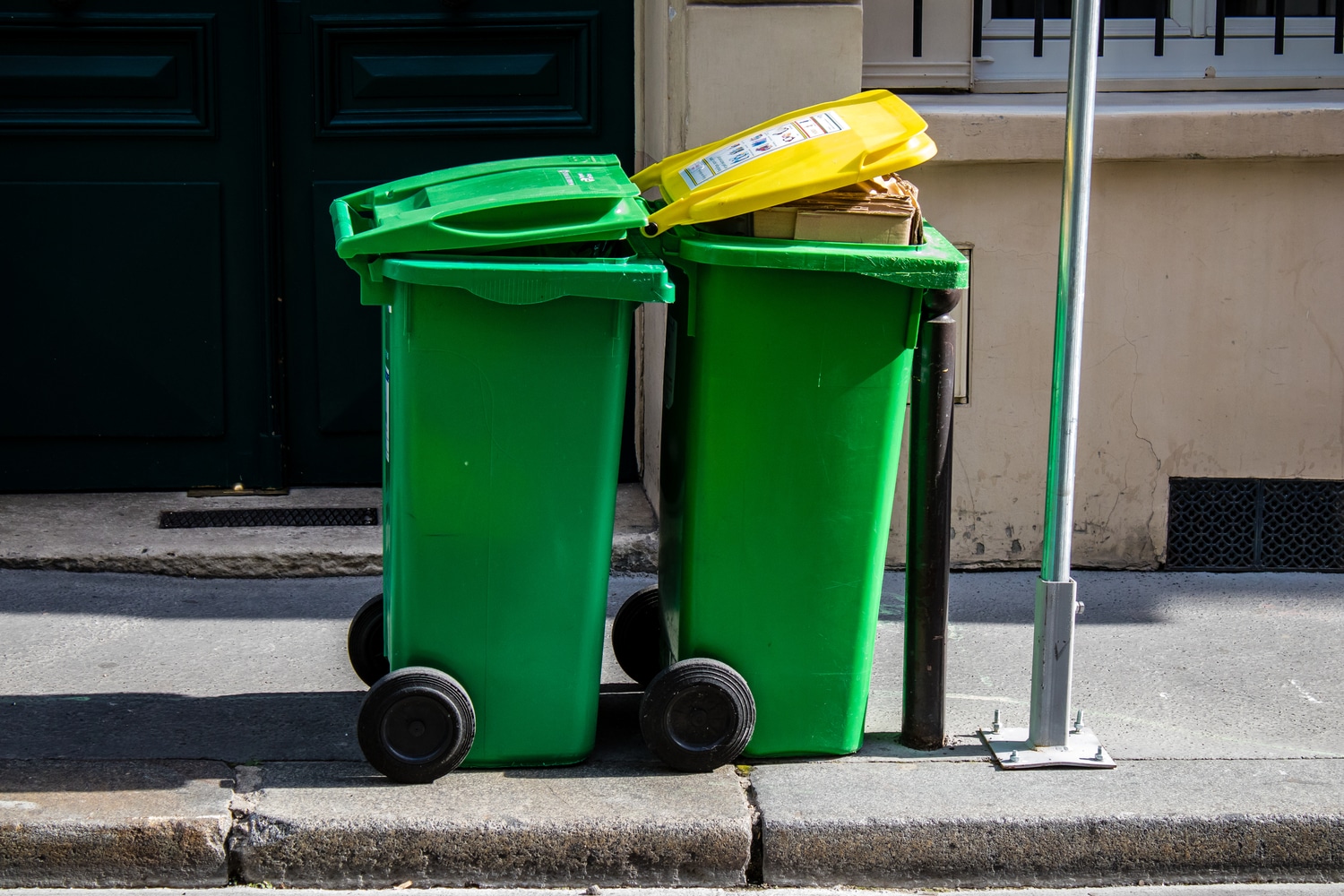 Poubelles nettoyage Paris