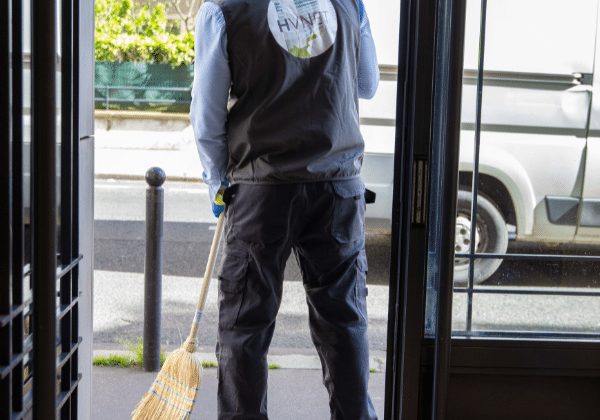 nettoyage d'immeuble